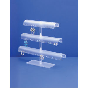 FROST ACRYLIC EARRING/BANGLE DISPLAY