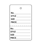 ALL-PURPOSE UNSTRUNG TAGS