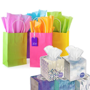 BAGS, BOXES & TISSUE PAPER
