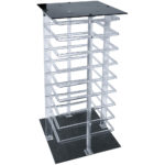 4-SIDED ROTATING STAND
