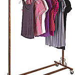 BOUTIQUE STYLE ROLLING RACKS