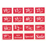 PLASTIC MESSAGE SIGNS